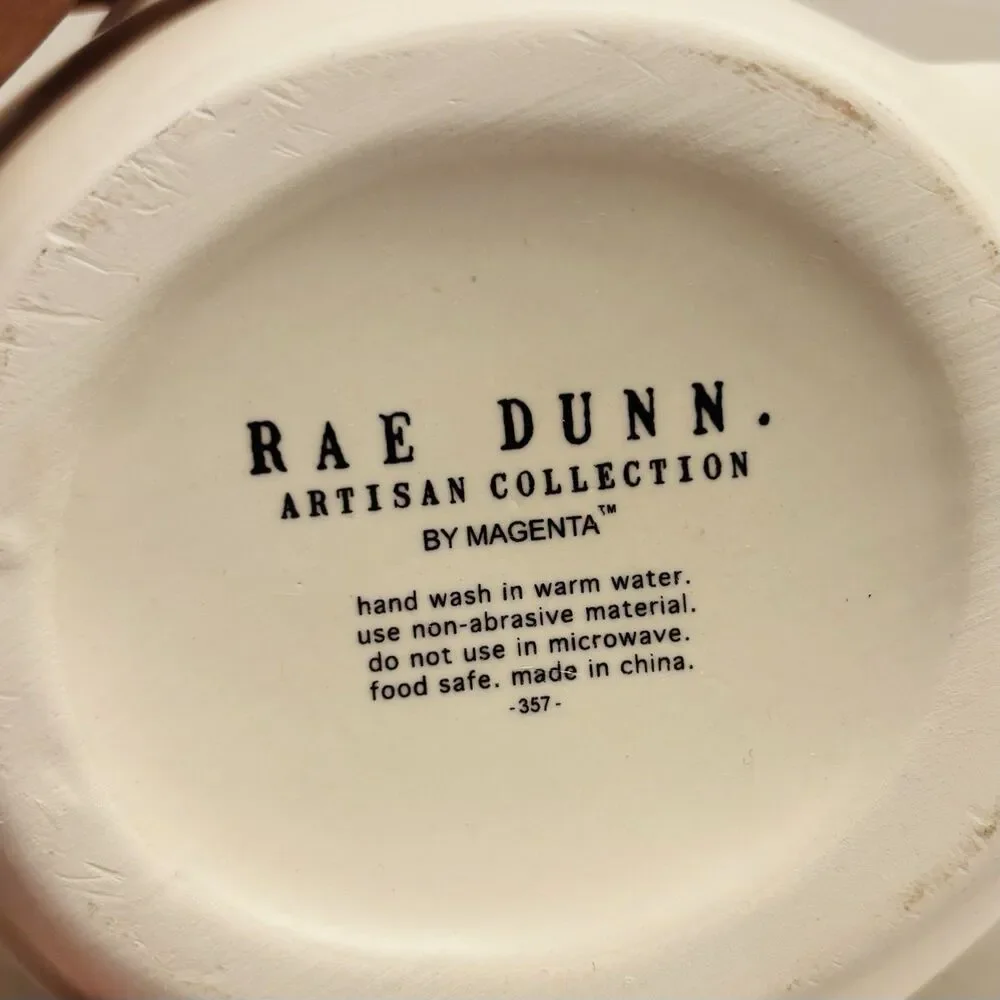 Rae Dunn Artisan Canister Cookie Jar Farm House Life Chicken Rooster White NWT